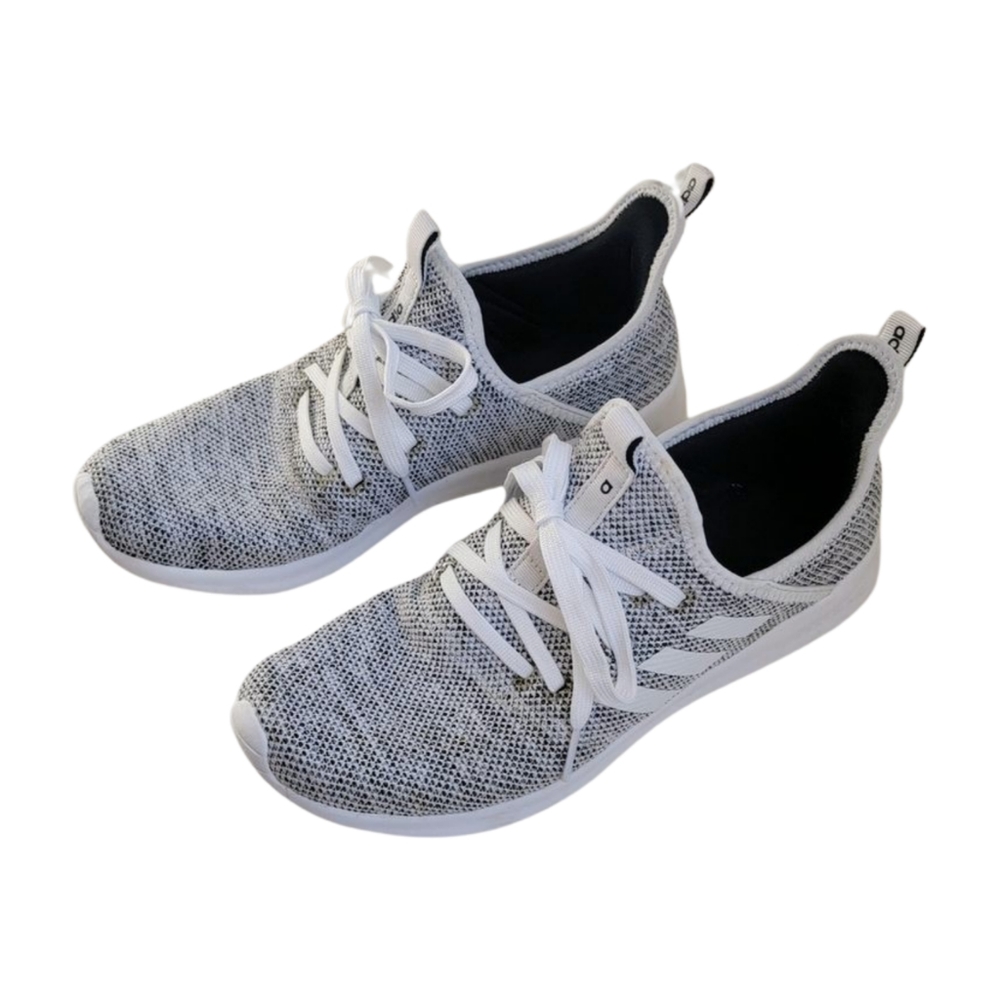 Grey Adidas Cloudfoam sneakers size 9.5